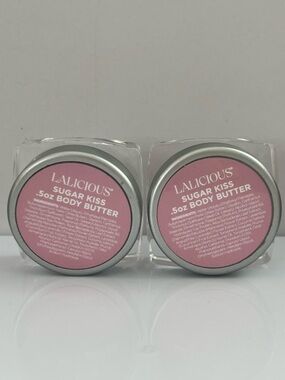 2 pcs x Lalicious Sugar Kiss Body Butter 0.5 oz, New Sealed